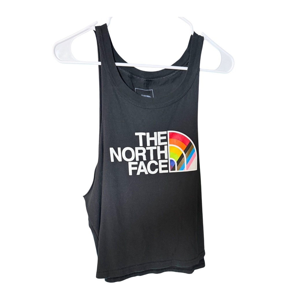 The North Face Pride Rainbow Logo Muscle Tank Top Size XL